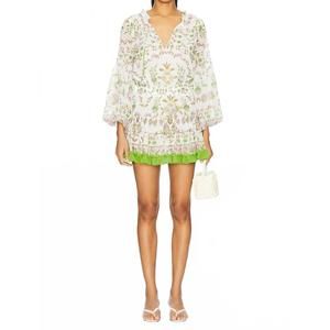 NEW MISA LOS ANGELES elisabetta mini dress in secret garden